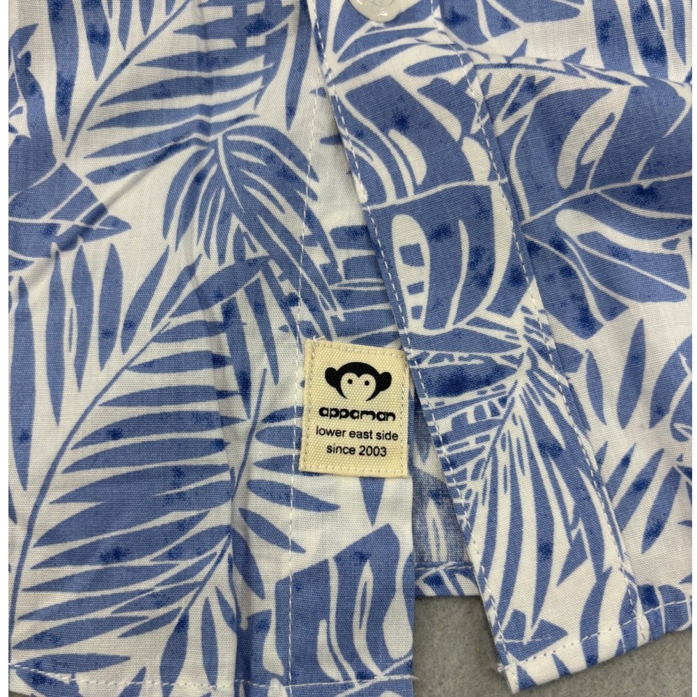NWT Appaman Boys short sleeve‎ button up size 16 Blue Palms - Picture 4 of 8